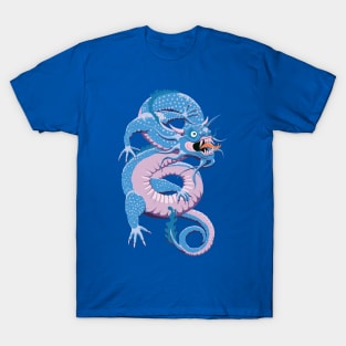 Blue Chinese Dragon T-Shirt